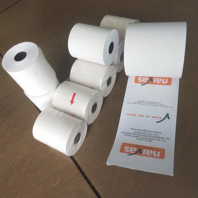 China Wholesale Thermal Printer Factory Price Roll 57x30mm Size Supermarket Bank POS Machine Card Receipt Paper for sale