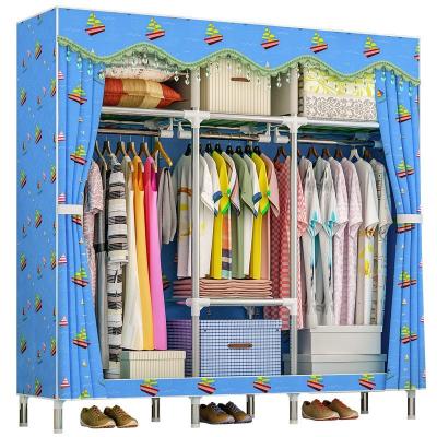 China 2591 Modern Foldable Exoand Bedroom Cloth Wardrobe Cabinet Customized Children Or Girls for sale