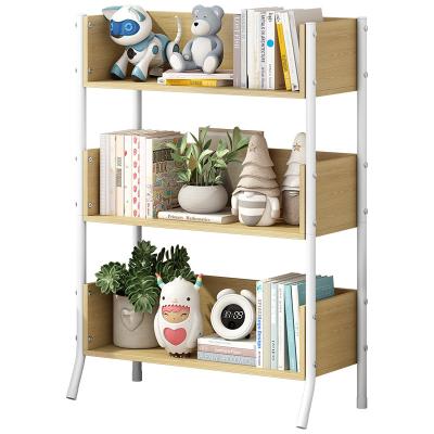 China Amazonian Adjustable Hot Selling Modern Luxury Simple Bookcase (Other) Combined Cheap Children's Bookshelf Wooden Bookcases for sale