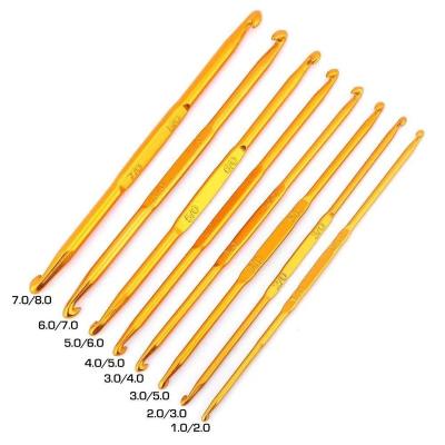 China (Sell by model) Best Selling High Quality Double Ended Alumina Crochet Hook Knitting Needles for sale