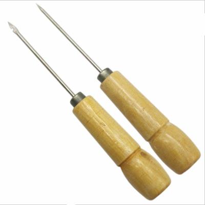 China High Quality Garment Convenient Cone, Straight Needle Sewing Cone with Wooden Handle, Flat Stitch Sewing Cone for sale