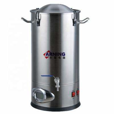 China Large Diameter (310mm) Home Brewery Stainless Steel Boiler Brew Kettle 8 Gallon for sale