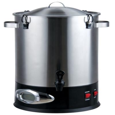 China Keep Hot Beer Brewing Machine Stainless Steel Equipment Stainless Steel Mash Tun Stainless Steel Brew Pot for sale