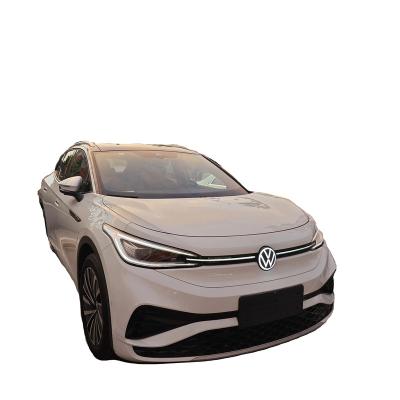 China Leather 2024 Hot Sales vw ID4X Electric Car The Pure Long Range 601km version White Car for sale