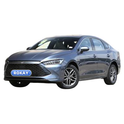 China Leather Rokay Chinese Best Selling High Speed BYD Qin Plus Luxury Electric Car Large New Energy Vehicle for sale