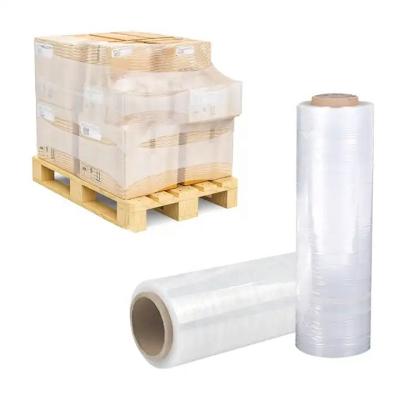 China Competitive Price Moisture Proof Wrapping Filem Pembalut Plastik Lldpe Strong Tension Clear Film For Sale for sale