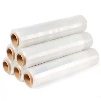 China Good thick cellophane 2.5kg roll of toughnes free samples OEM Elephant ODM Regangan moisture proof PE plastic film 0.3*260m for sale