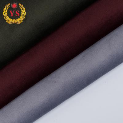 China Sustainable High Quality Solids Plain 100 Polyester Velor Velvet Fabrics For Dresses for sale