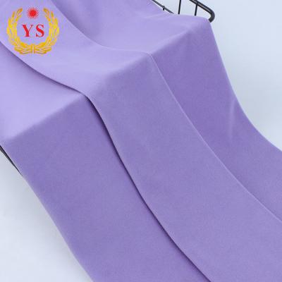 China Large Price Plain High Quality Polyester Fabric Shrink-Resistant Velvet Fabric for sale