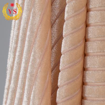 China Winter viable material apparel polyester velor factory price online stocklot fabric for sale