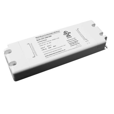 China Triac Dimming Option 100V-277VAC Input 12V 24V Dimming Power Supply Constant Voltage Led Driver for sale