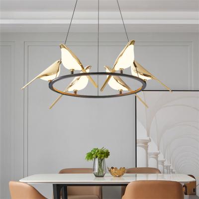 China Lighting Works New Design Home Decorative Circular Ceiling Living Room Modern Luxury Led Chandelier Pendant Light for sale