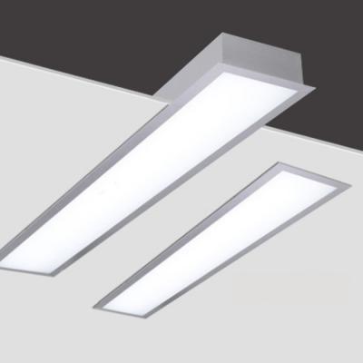 China Modern Art Unique Recessed Led Linear Lighting with Linkable and Seamless Options 20w 1200mm 100-277v for sale