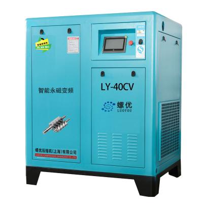 China Factory Direct 13 Bar Lubricated 40HP/30Kw 8 Bar Frequency 40HP/30Kw 8 Bar Energy Saving Efficient Variable Screw Air Compressor for sale