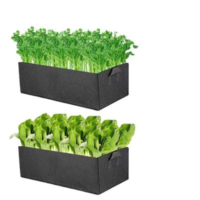 China Eco - Friendly Non Woven Fabric Felt Growing Bags Planting Bags for sale