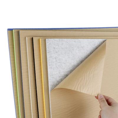 China Eco-friendly Colorful Felt Panel 100 PET Polyester Fiber Acoustic Panel Soundproof Panel for sale