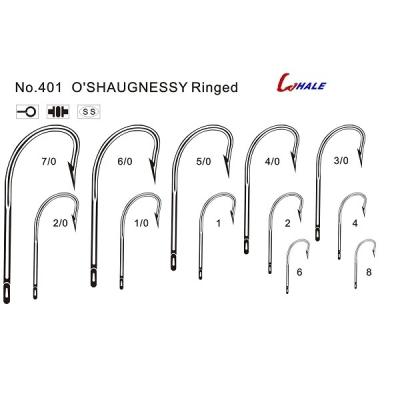 China SHAUGNESSY ALLOY STEEL O' HOOK (1930SS), saltwater hooks, aplet hook for sale