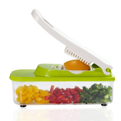 China Viable Multi Handheld Vegetable Dicer Onion Slicer Fruit Quick Food Dicer Kitchen Manual for sale