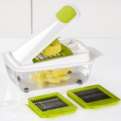 China B413-F Best Price Sustainable Vegetable Potato Carrot Dicer Slicer Plastic Kitchen Accessory for sale