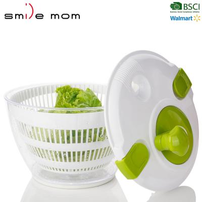 China New Kitchen Helper Plastic Fruit Salad Tools Mini Salad Maker Salad Spinner for sale