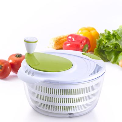 China New Design Sustainable Plastic Appliances OEM Space Scissing Kitchen Salad Spinner D669 for sale