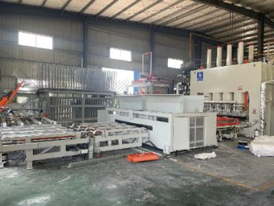 China 1400T-3200T Horizontal Short Cycle Lamination Hot Press 4×8 4×9 4×10 for sale