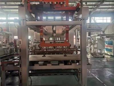 China Automatic High Speed Short Cycle Press Line For Melamine Board Lamination for sale