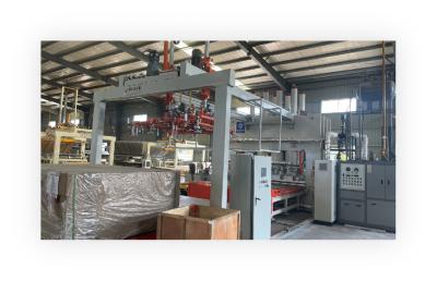 China Double Sides Melamine Short Cycle Hot Press Machine For Chipboard MDF Plywood Laminate for sale