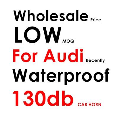 China For Audi A4 A6 A8 Q3 Q5 Q7 MUSUHA RTS For Audi A1 A2 A3 A4 A5 A6 A7 A8 Q2 Q3 Q5 Q7 TT S1 Car Horn Waterproof Loud Dual Tone Electric Car Horn 12v for sale