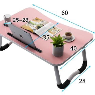 China (Size) China Cheap Adjustable Portable Foldable Small Laptop Table For Bed And Sofa for sale