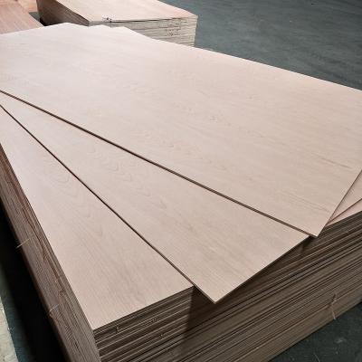 China Hotel Plywood MDF 3mm 5mm 12mm 15mm 18mm With Natural Oak Walnut Teak Veneer for sale