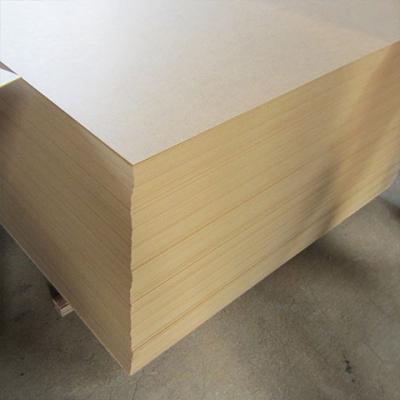 China China Manufacturer Supply Moisture Proof Cheap Price 2mm To 18mm HDF Single Raw MDF Sheet for sale