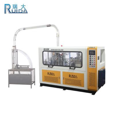 China Advertising Company RUIDA Best Selling High Quality Paper Cup Making Machine To Make Disposable Paper Cup Taiwan for sale