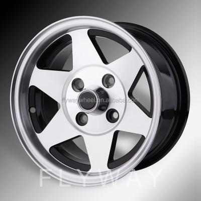 China ALLOY Flyway WW851 Old Classic Car Wheel For VW Beetle With Black Machined Face for sale