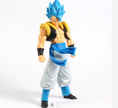 China PVC Model Toy Collection Figure Goku Theater Version of Action Figures Toy Super Saiyan Blue Hair Gogeta Cartoon for sale