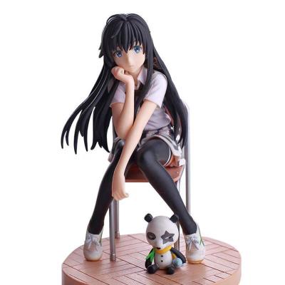 China Cartoon Toy Custom Action Figure Yukinoshita Yukino PVC Anime Action Number for sale