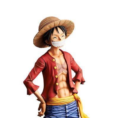 China Japanese Anime One Cartoon Toy OEM Patches Figma luffy action number with Custom PVC Smiley Monkey D KOA model luffy toy for sale