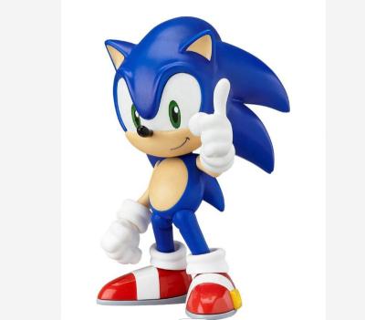 China Toy Hedgehog Model Toys 3D Cartoon Supersonic Sonic Action Figures Statue The Hedgehog Figure Toys With Plastic Sonic Toy for sale