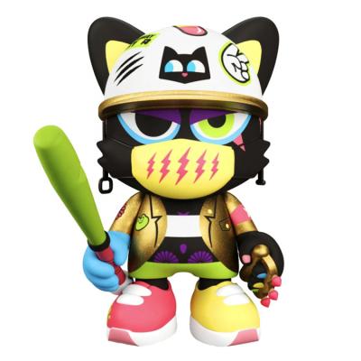 China High Quality PVC Toys Manufacturer Hot Sale Monster Figure With A Collectible Baseball Bat Vinyl Anime Custom Figure for sale