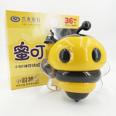 China ABS 2022 hot sale toys for kids vivid bee abs lovely little bee piggy bank for decorate living room/collectable/gifts for sale