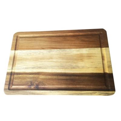 China Direct Sales Viable Wholesale Bamboo Cutting Board, Checkered Chopping Boaard for sale