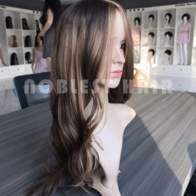 China Body Wave Hair Dimensional Blonde European Kosher Wigs European Remy Silk Top Jewish Kosher Wigs Wig for sale