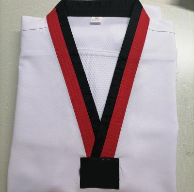 China OEM 100% Polyester Breathable Taekwondo Fighter LIGHT WEIGHT Fabric Uniform for sale