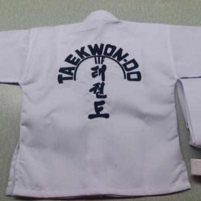 China High quality OEM comfortable martial arts TKD dobok wear Taekwondo uniform ITF suits dobok Taekwondo for sale