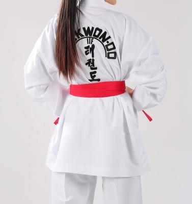 China High Quality Comfortable OEM TKD Dobok Wear Suits ITF Taekwondo Uniform for sale