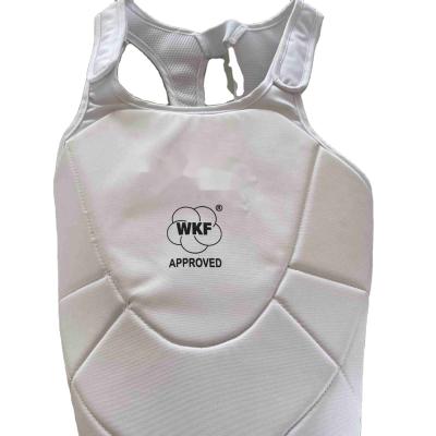 China High quality karate bestseller wkf karate female chest guard equipment for training and competition for sale