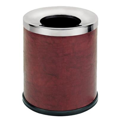 China Viable Custom Design Indoor Round Creative Trash Can Modern Garbage Receptacles for sale