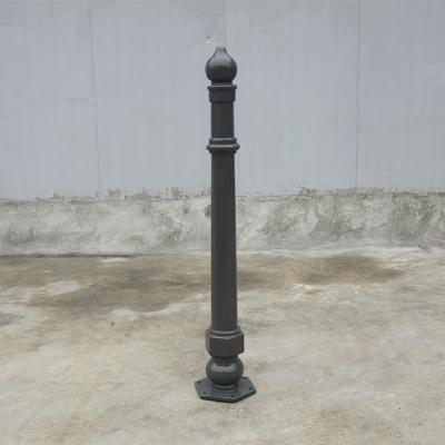 China Hot Selling Street Road Protect Blocker Traffic Road Bollards Metal Casting Bollards for sale