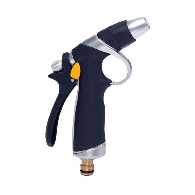 China Variable Flow Control Car Wash Metal Spray Gun Power Water Pressure Garden Water Jet Gun Garden Watering Tools with Copper Connector for sale