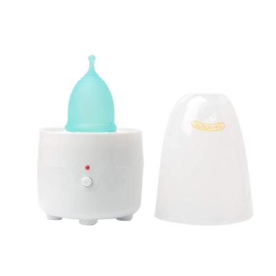 China Silicone Menstrual Medical Cleaner Menstrual Cup Sterilizer Organic Menstrual Steamer Disinfect Menstrual Cleaning Cup and Sterilizer for sale